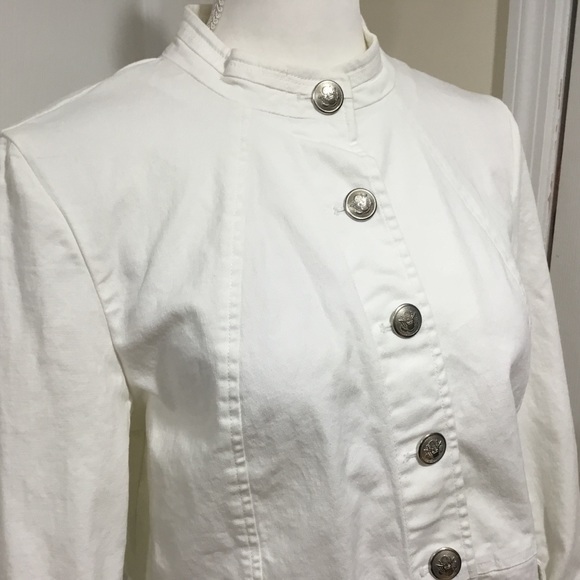 dress barn white jacket